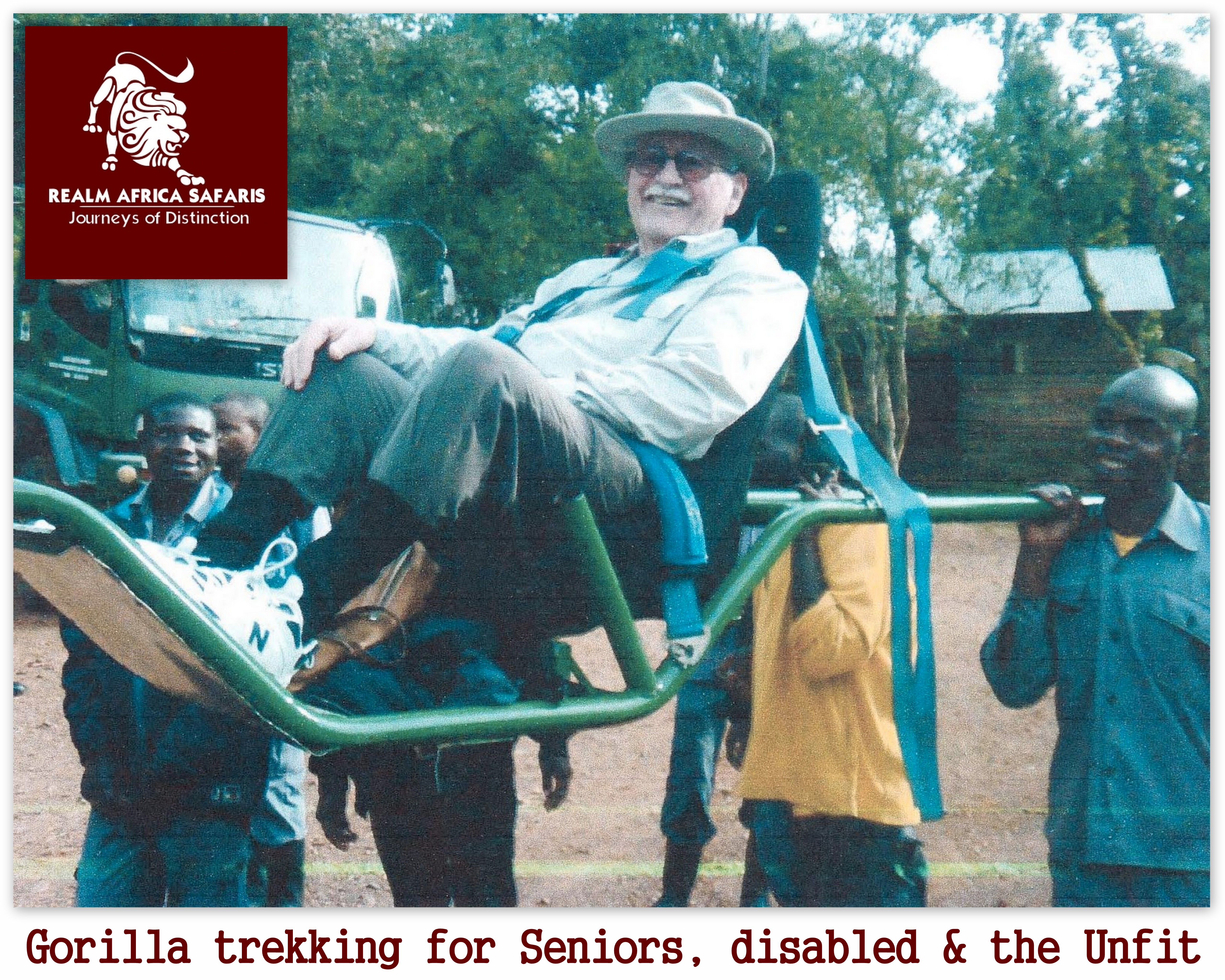 Gorilla Trekking Holidays for Seniors , disabled & Unfit