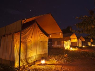 RedChilli Safari Tents with Beds + Linen