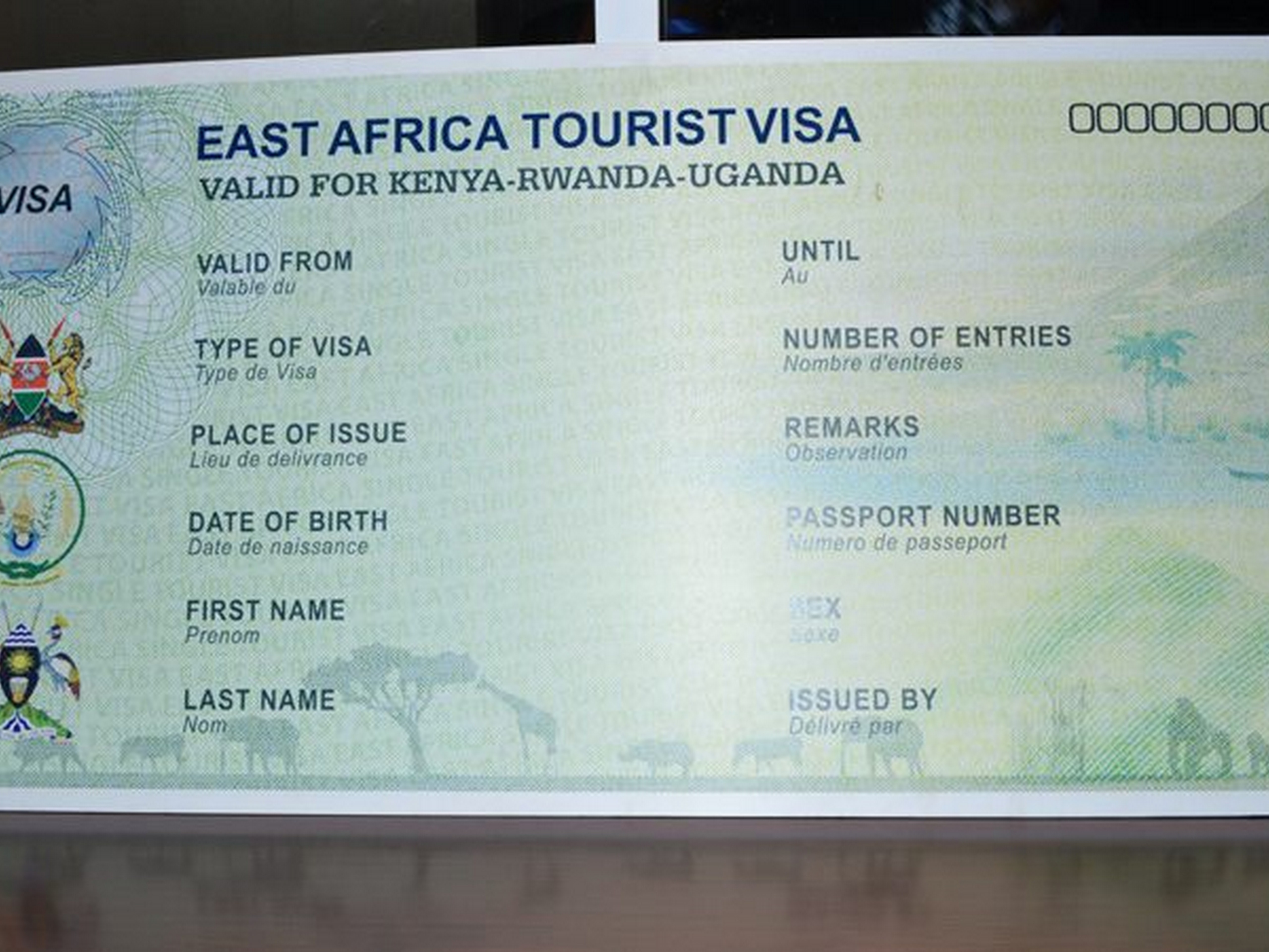 Getting A Rwanda East African Tourist Visa