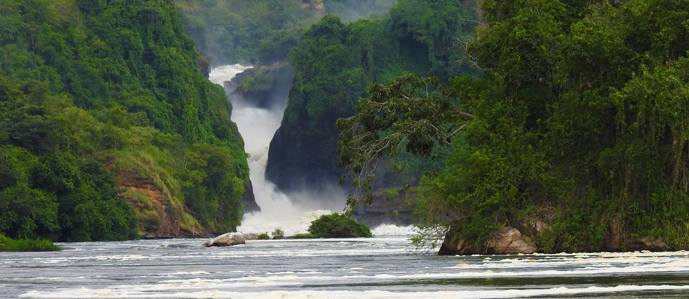 The devils cauldron in Murchison Falls