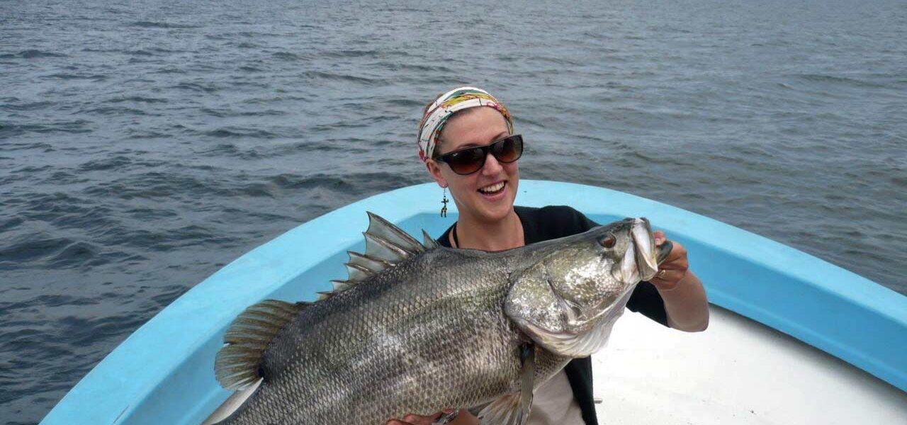 Fishing on Ngamba Island