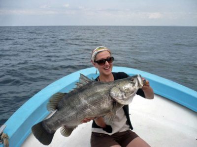 Fishing on Ngamba Island