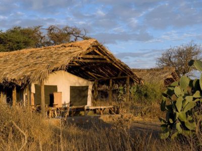 tindiga tented camp - tent exterior