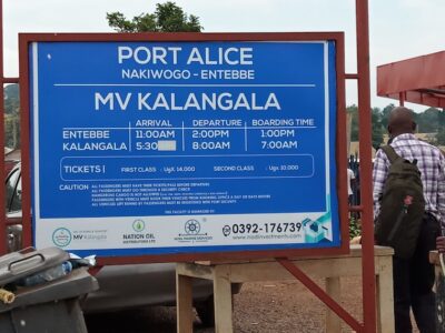cost of getting to Kalangala