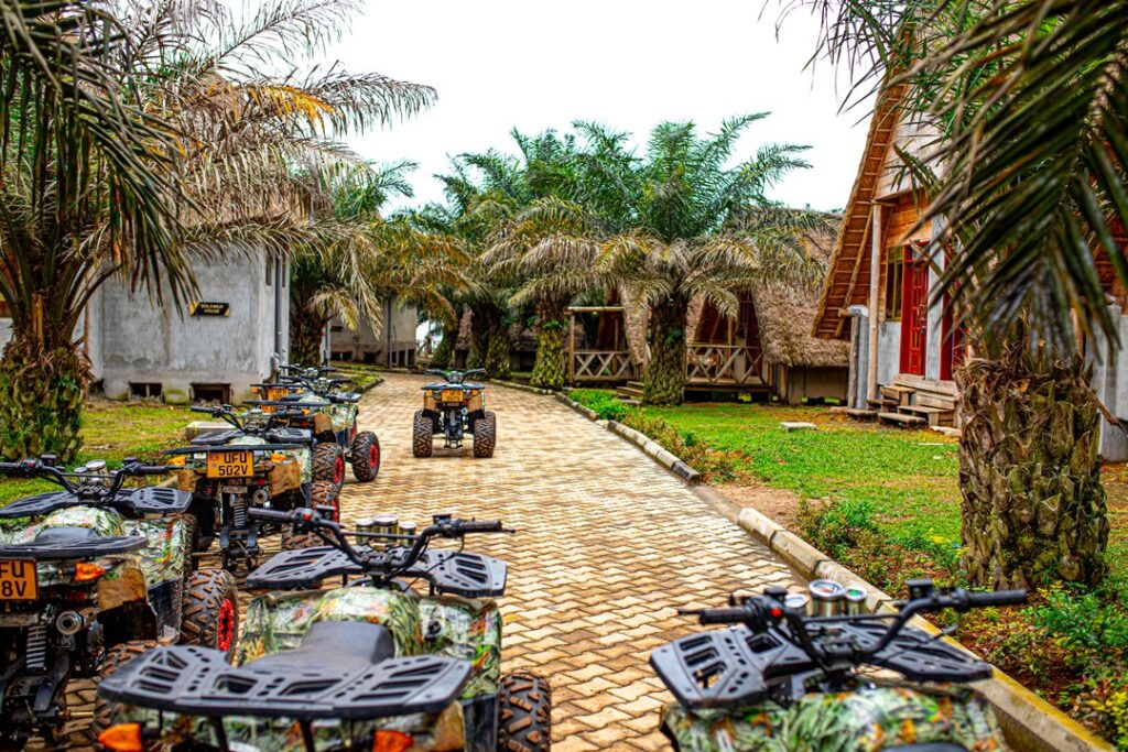 Quad Biking on Kalangala Island