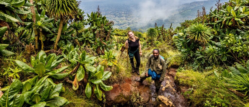 hiking mount gahinga